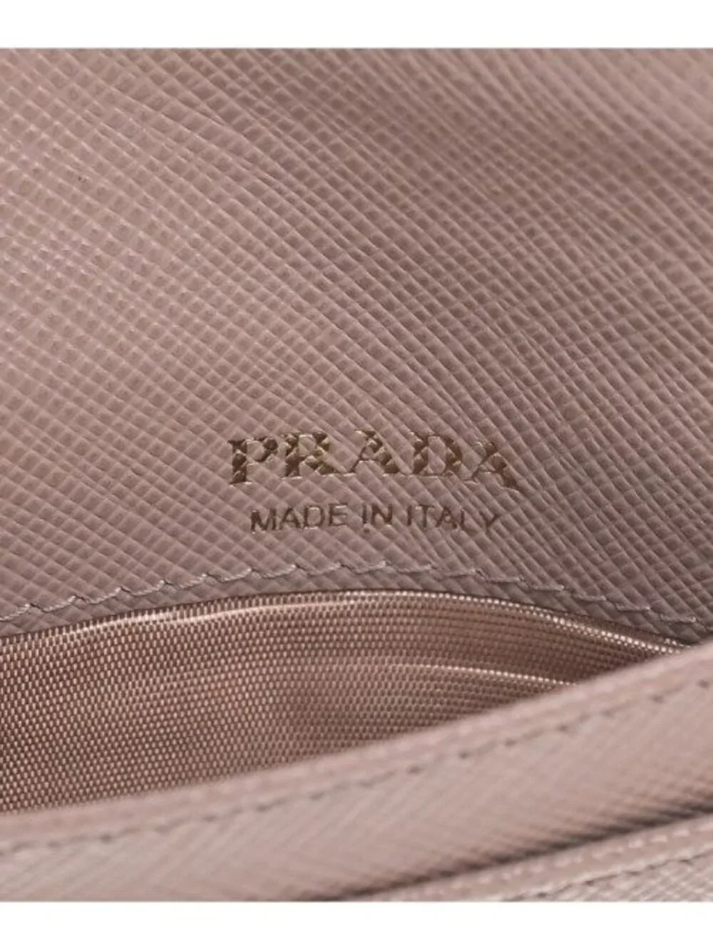 Prada Card Case Card Holders Beige